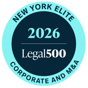Legal 500 Corporate M&A Badge