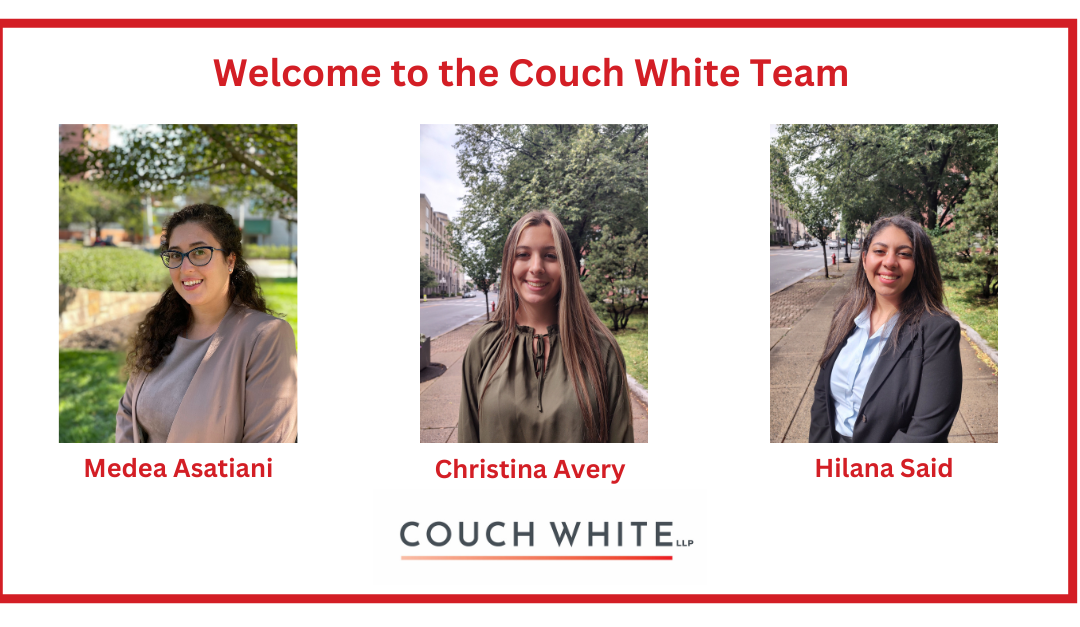 Couch White Welcomes Back Three Summer Associates