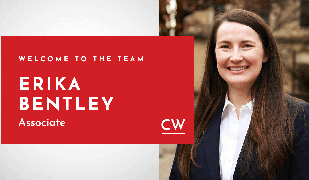 Couch White Welcomes Erika Bentley to the Firm