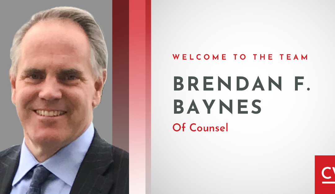 Couch White Welcomes Brendan Baynes