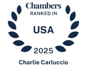 Charlie Carluccio 2025 Chambers Badge