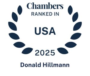Donald Hillmann 2025 Chambers Badge