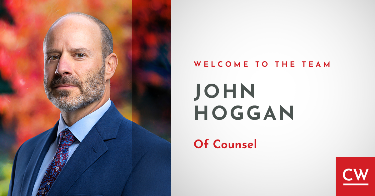 Couch White welcomes John Hoggan as Of Counsel to firm image